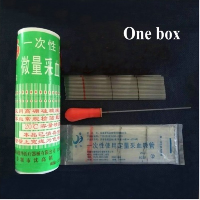 Blood Collection Tube - 1 Box (400 PCS) 40ul Kaca
