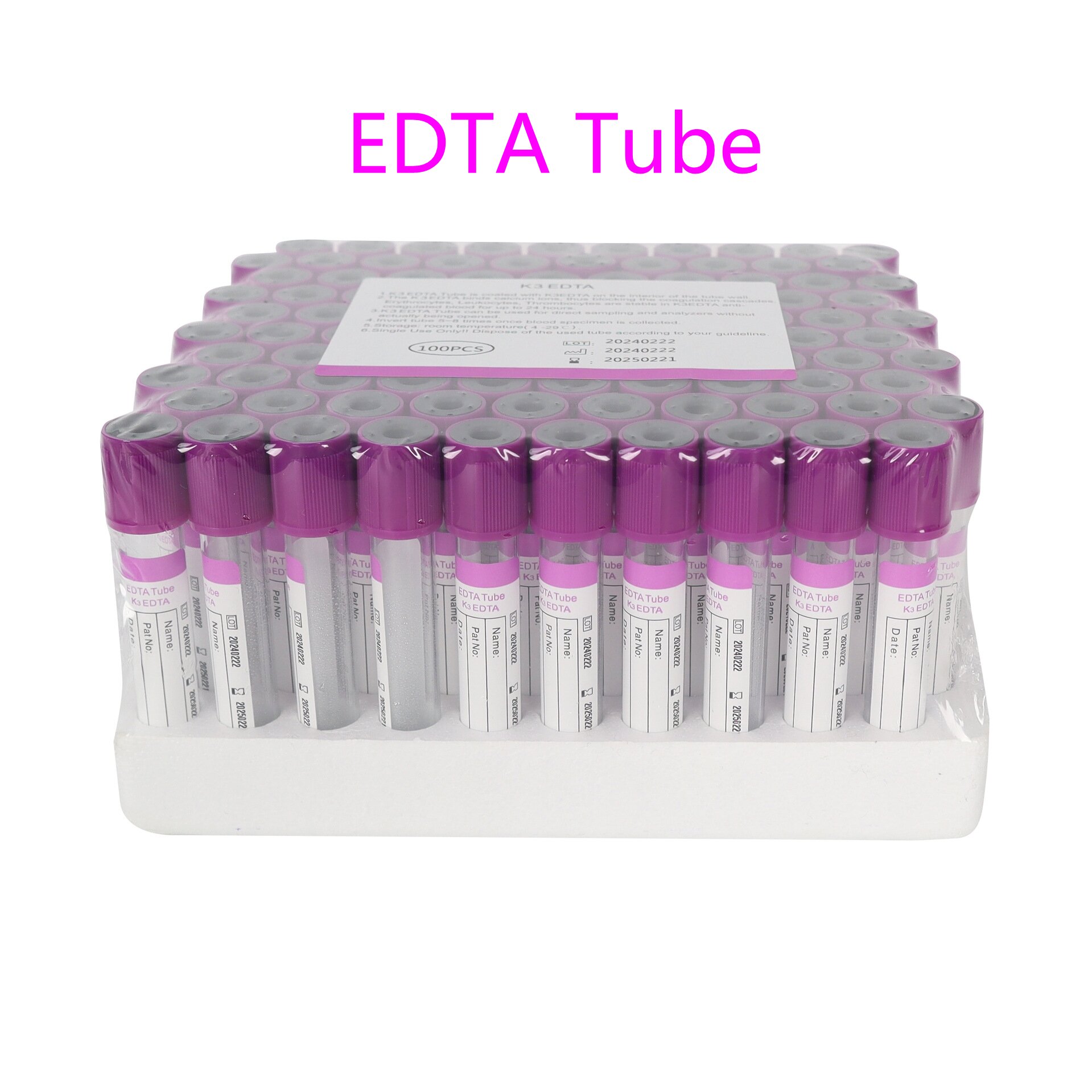 100 unit 3ml 5ml 10ml Tabung V - Blood Collection Tube ulasan dan harga
